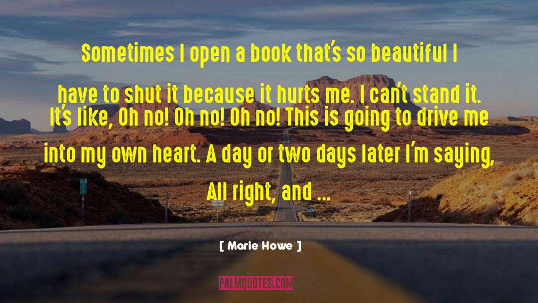 Two Days quotes by Marie Howe