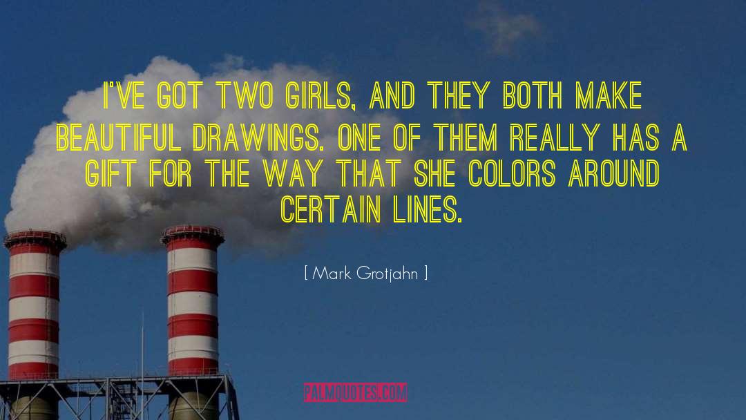 Two Dogs quotes by Mark Grotjahn