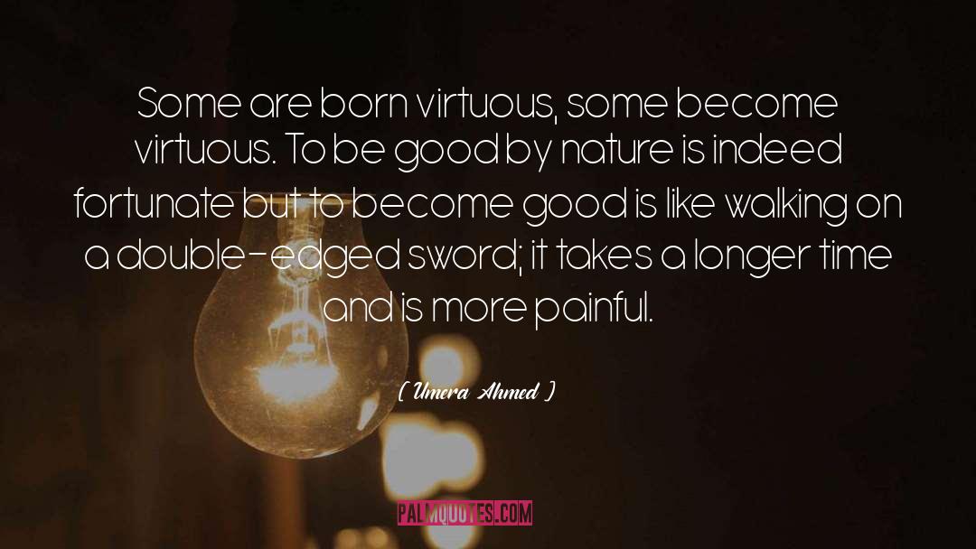 Two Edged Sword quotes by Umera Ahmed