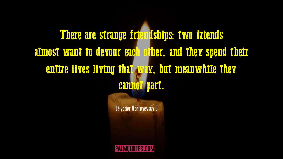 Two Friends quotes by Fyodor Dostoyevsky