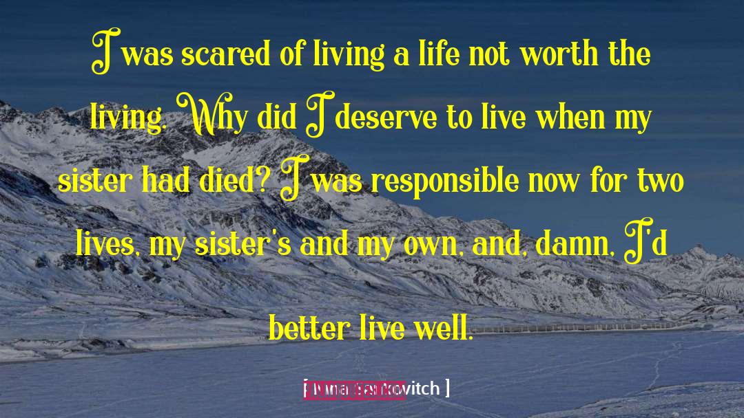 Two Lives quotes by Nina Sankovitch