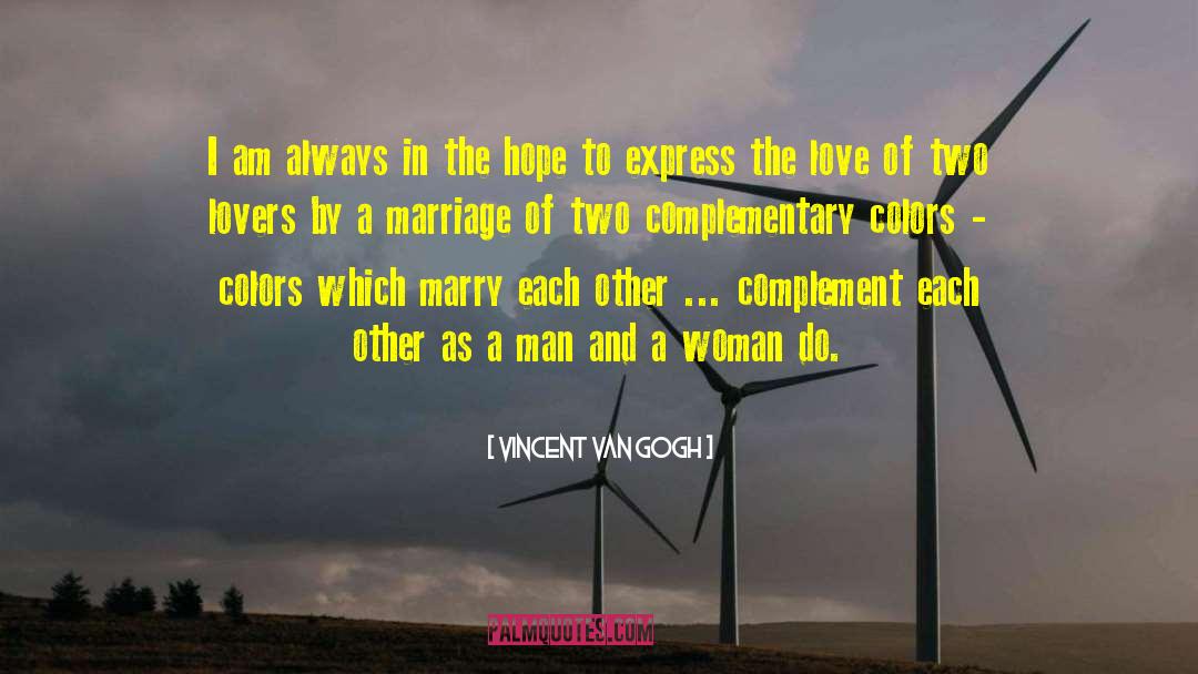 Two Lovers quotes by Vincent Van Gogh