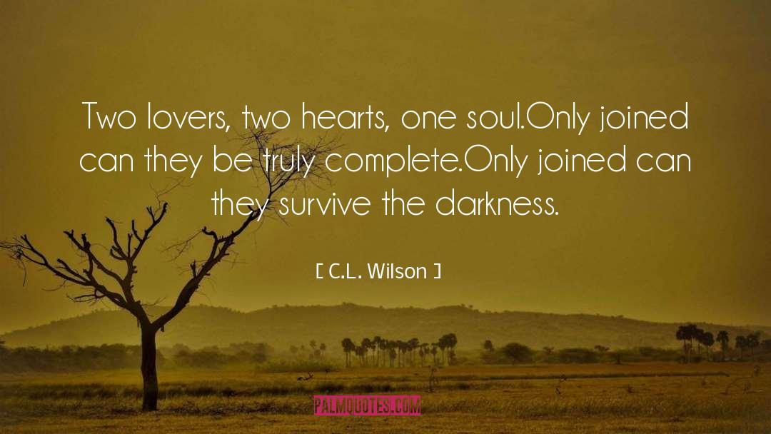 Two Lovers quotes by C.L. Wilson