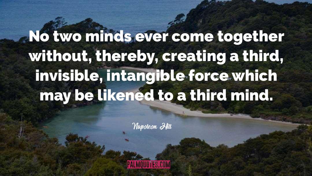 Two Minds quotes by Napoleon Hill