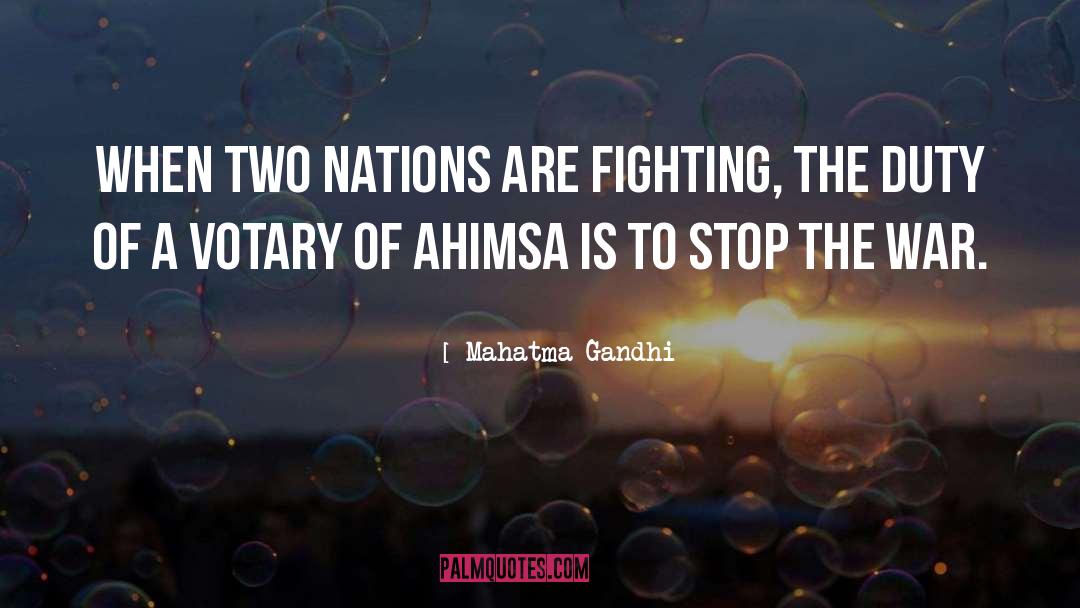 Two Nations quotes by Mahatma Gandhi