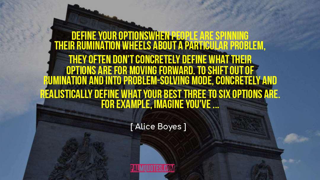 Two Options quotes by Alice Boyes