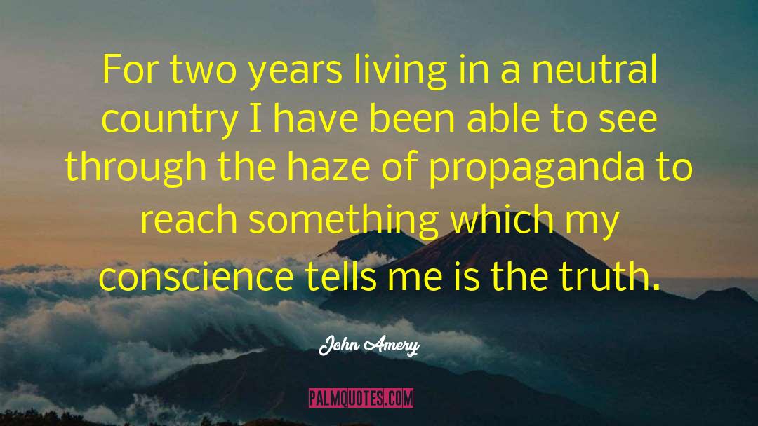 Two Paths quotes by John Amery