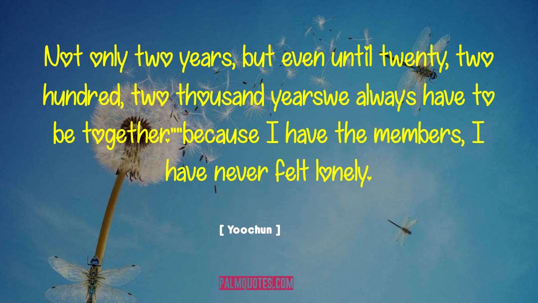 Two Personalities quotes by Yoochun