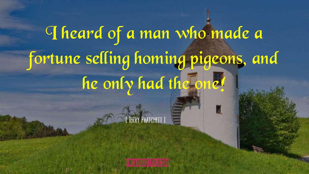 Two Pigeons quotes by Terry Pratchett
