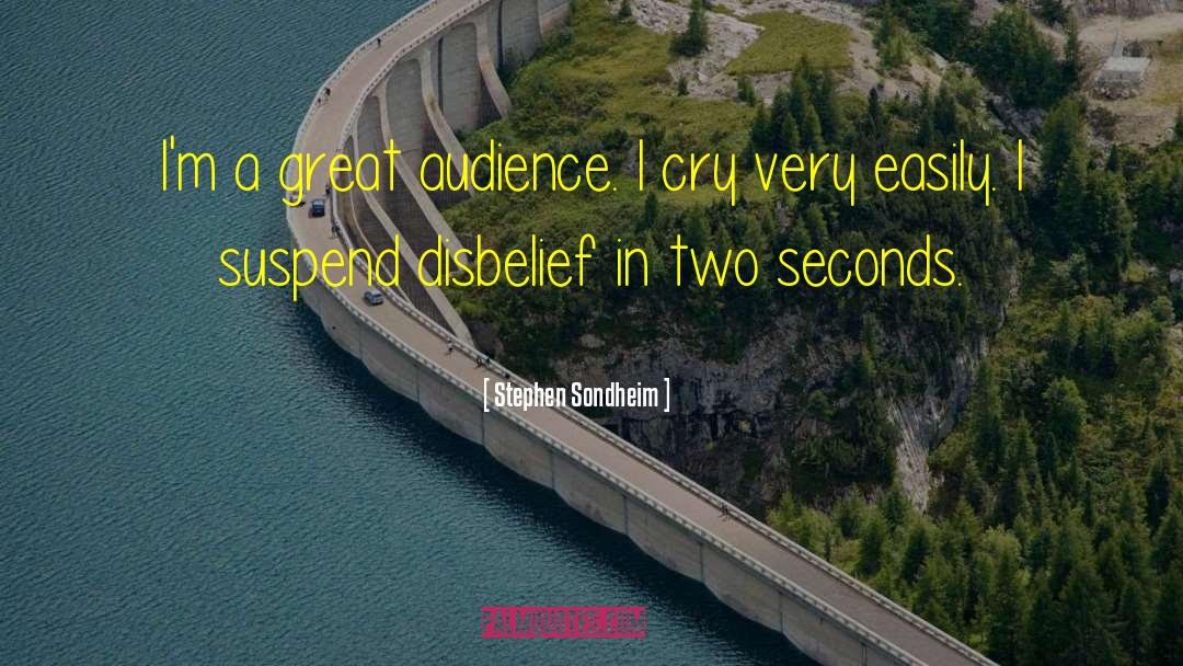 Two Seconds quotes by Stephen Sondheim