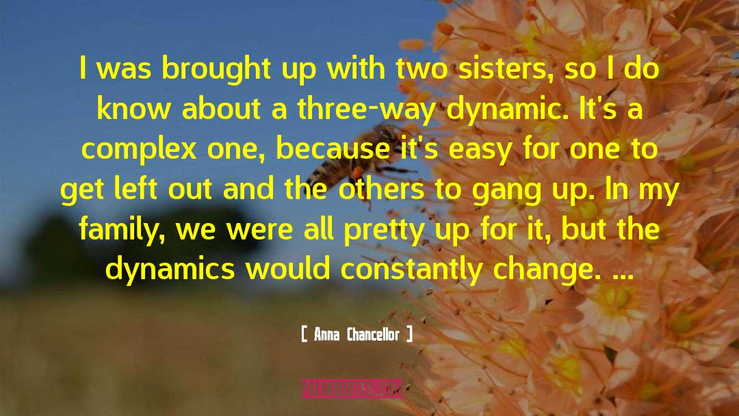 Two Sisters quotes by Anna Chancellor