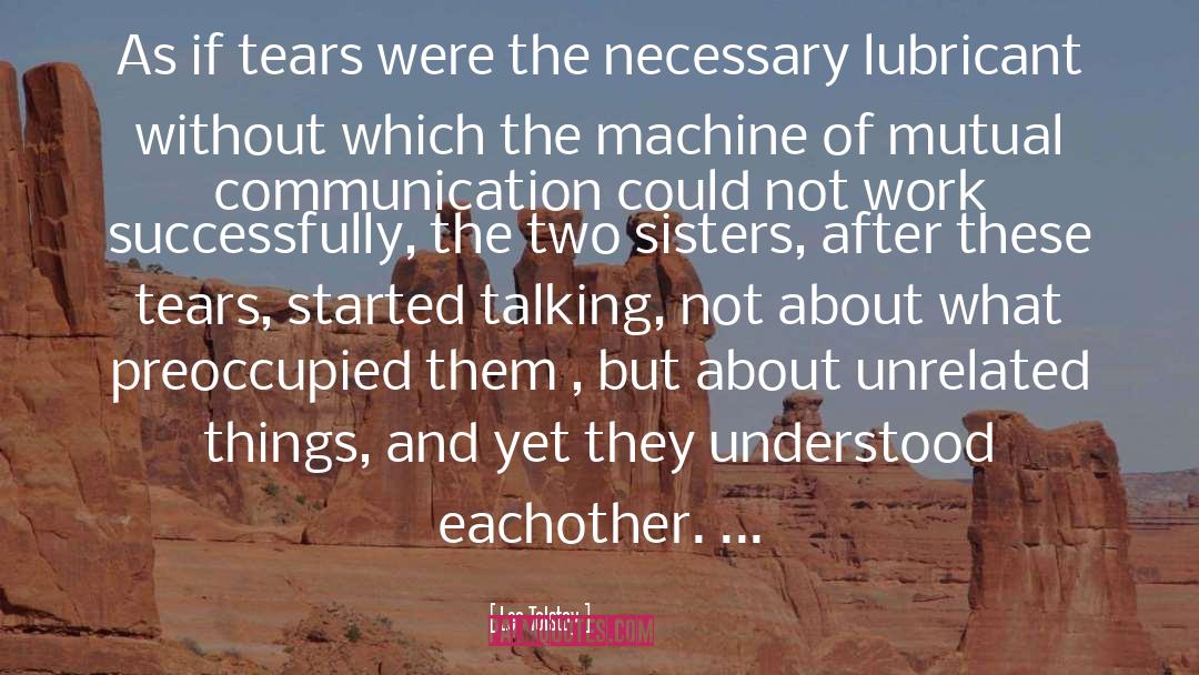 Two Sisters quotes by Leo Tolstoy