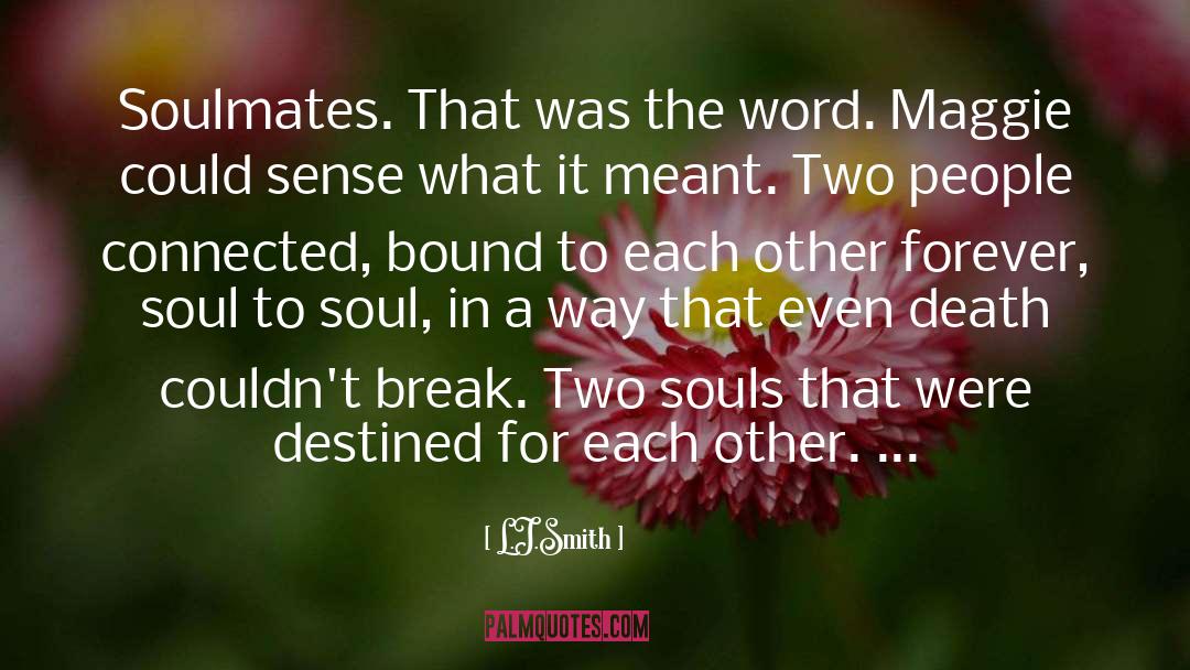 Two Souls quotes by L.J.Smith