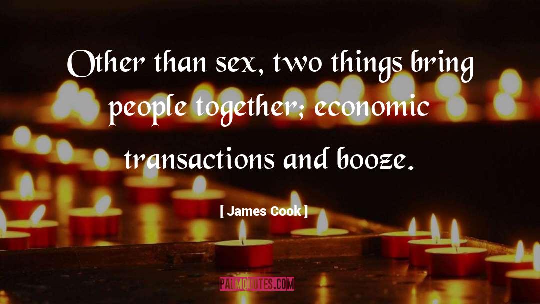 Two Things quotes by James Cook