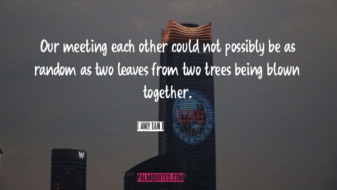 Two Trees quotes by Amy Tan