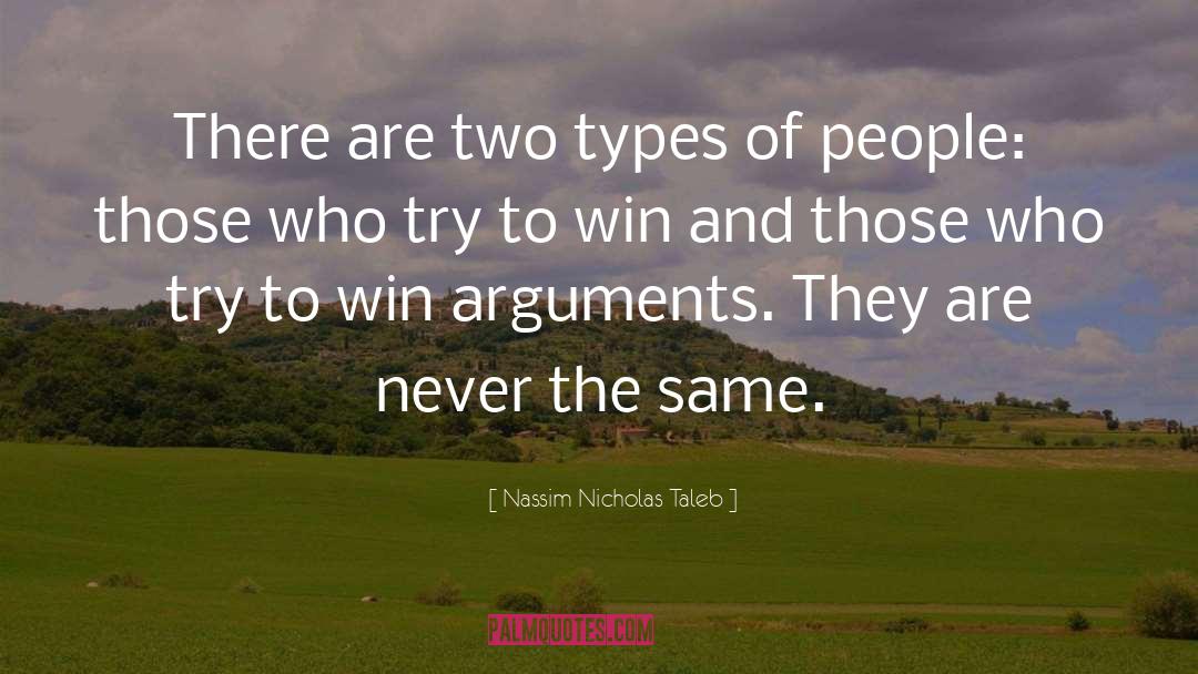 Two Types quotes by Nassim Nicholas Taleb