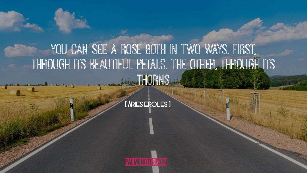 Two Wheels quotes by Aries Eroles