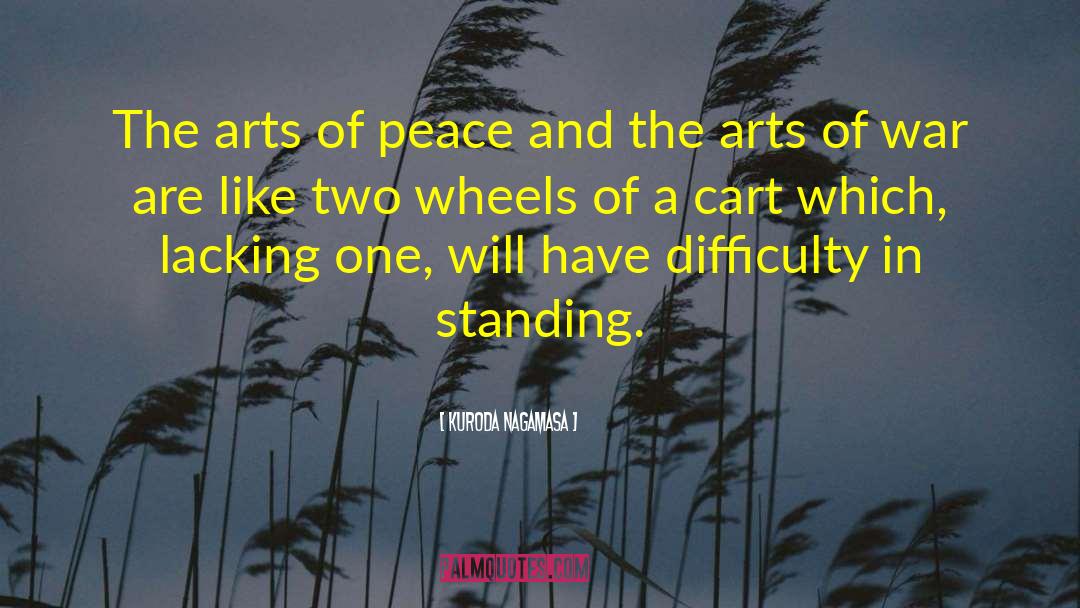 Two Wheels quotes by Kuroda Nagamasa