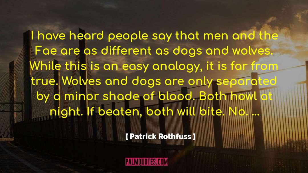 Two Wolves Tristan Bancks quotes by Patrick Rothfuss