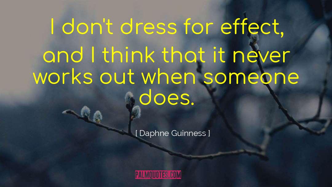 Tylenols Effect quotes by Daphne Guinness