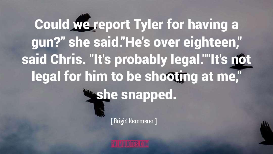 Tyler quotes by Brigid Kemmerer