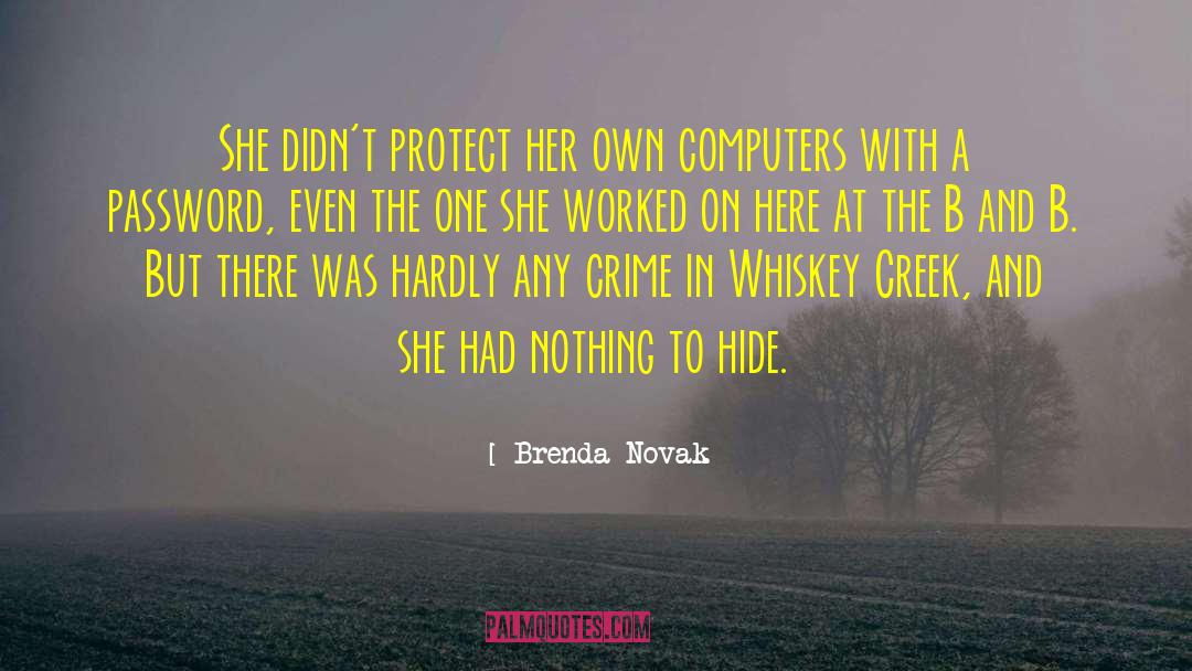 Tymber Creek quotes by Brenda Novak