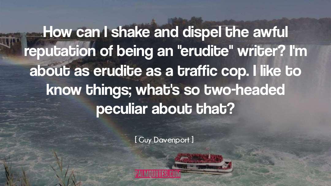 Type Of Guy quotes by Guy Davenport