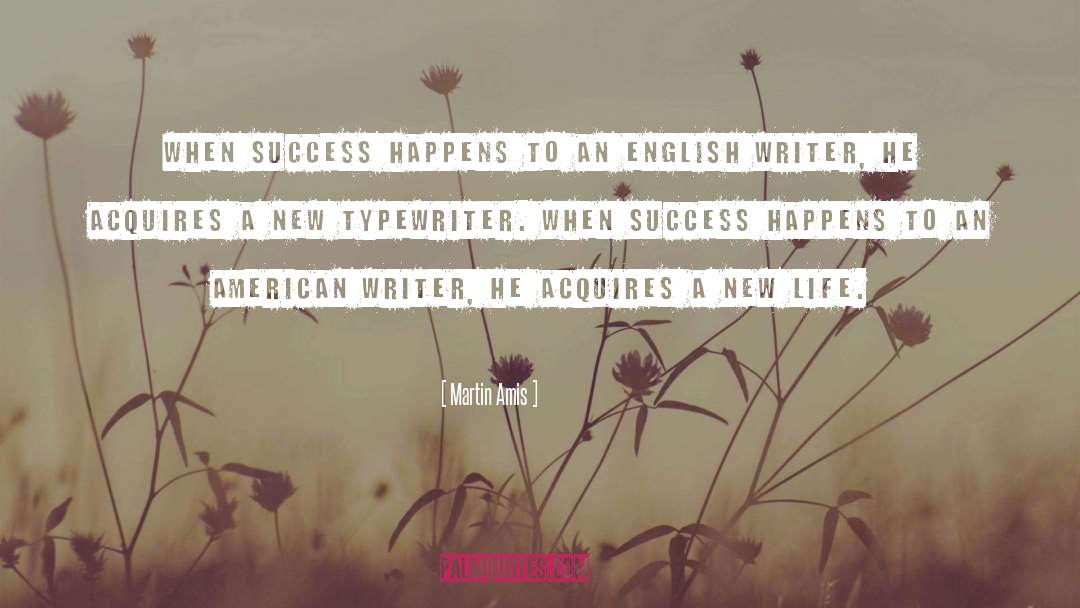 Typewriters quotes by Martin Amis
