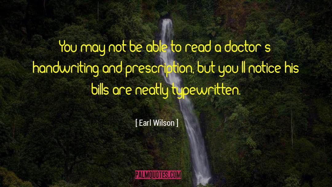 Typewritten Emojis quotes by Earl Wilson
