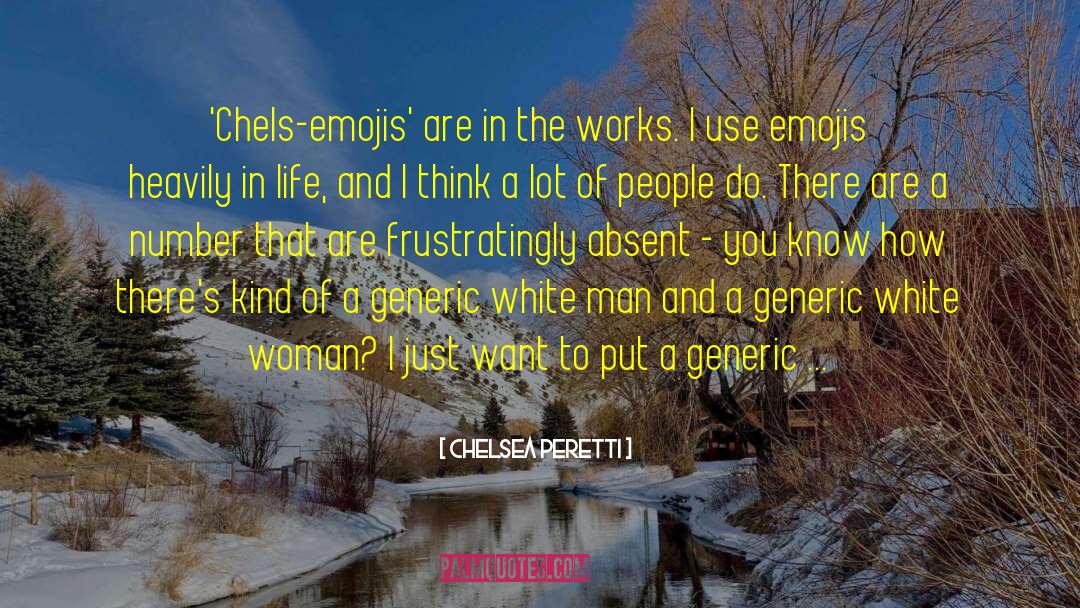 Typewritten Emojis quotes by Chelsea Peretti