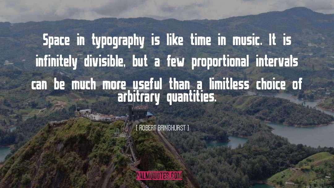 Typography quotes by Robert Bringhurst