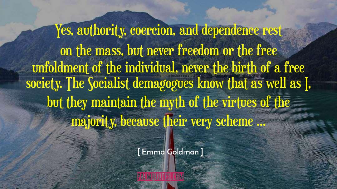 Tyranny Of Majority quotes by Emma Goldman