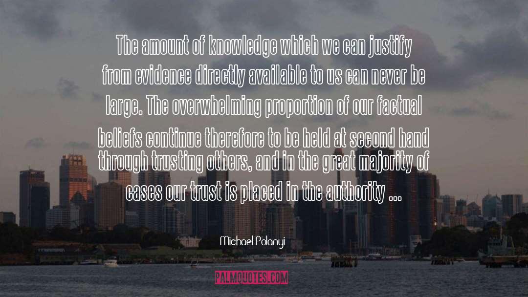 Tyranny Of The Majority quotes by Michael Polanyi