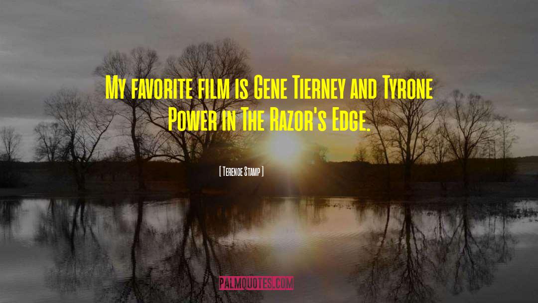 Tyrone quotes by Terence Stamp