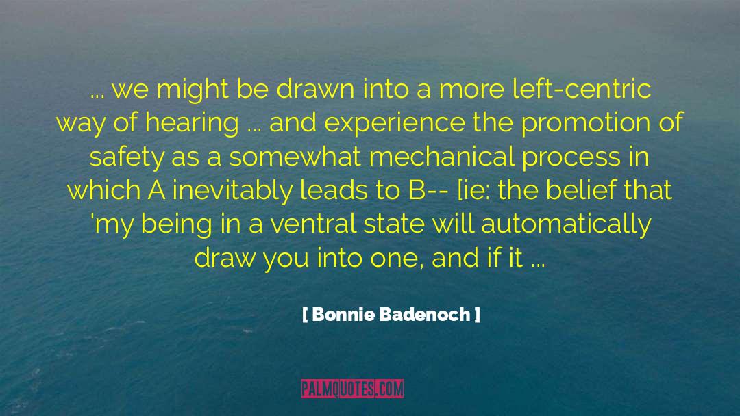 U B Control Standard quotes by Bonnie Badenoch