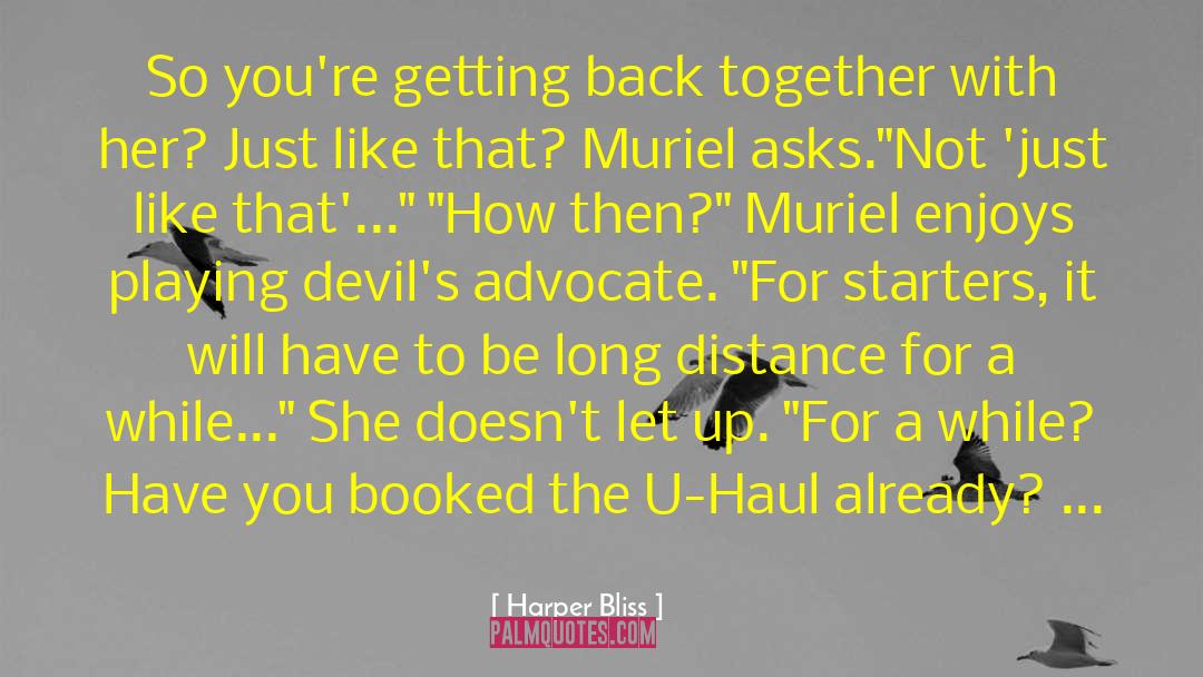 U Haul quotes by Harper Bliss