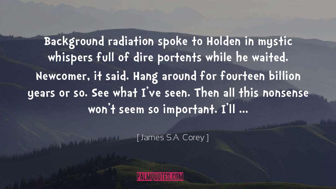 U S A quotes by James S.A. Corey