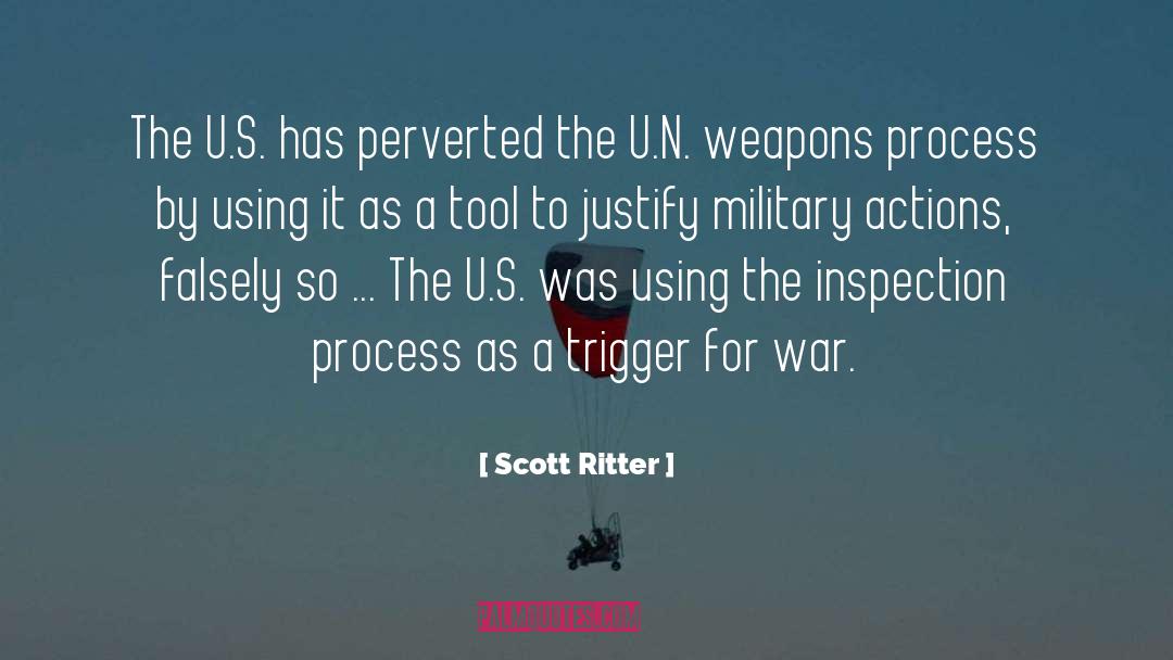 U S Aggression quotes by Scott Ritter