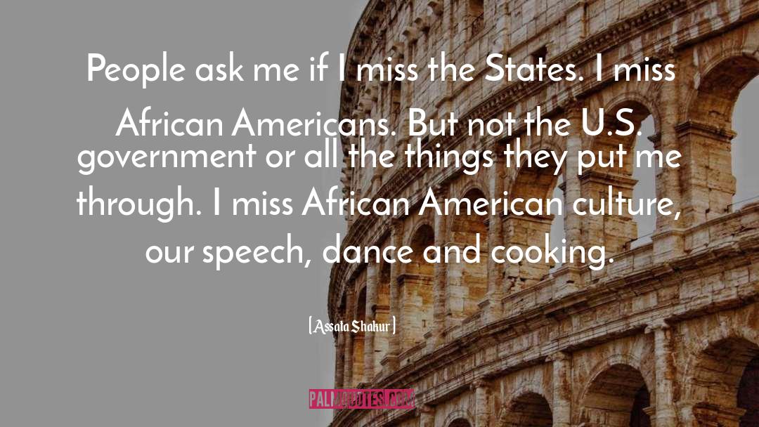 U S Government quotes by Assata Shakur