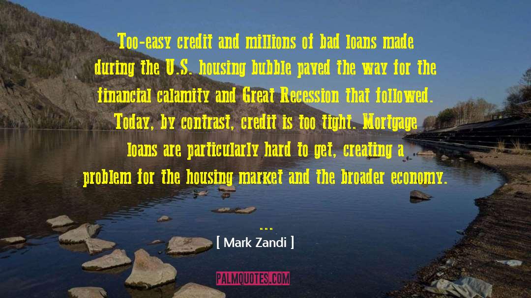 U S History quotes by Mark Zandi