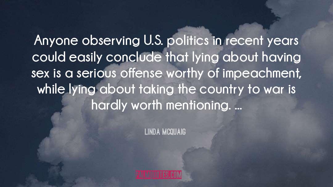 U S Politics quotes by Linda McQuaig
