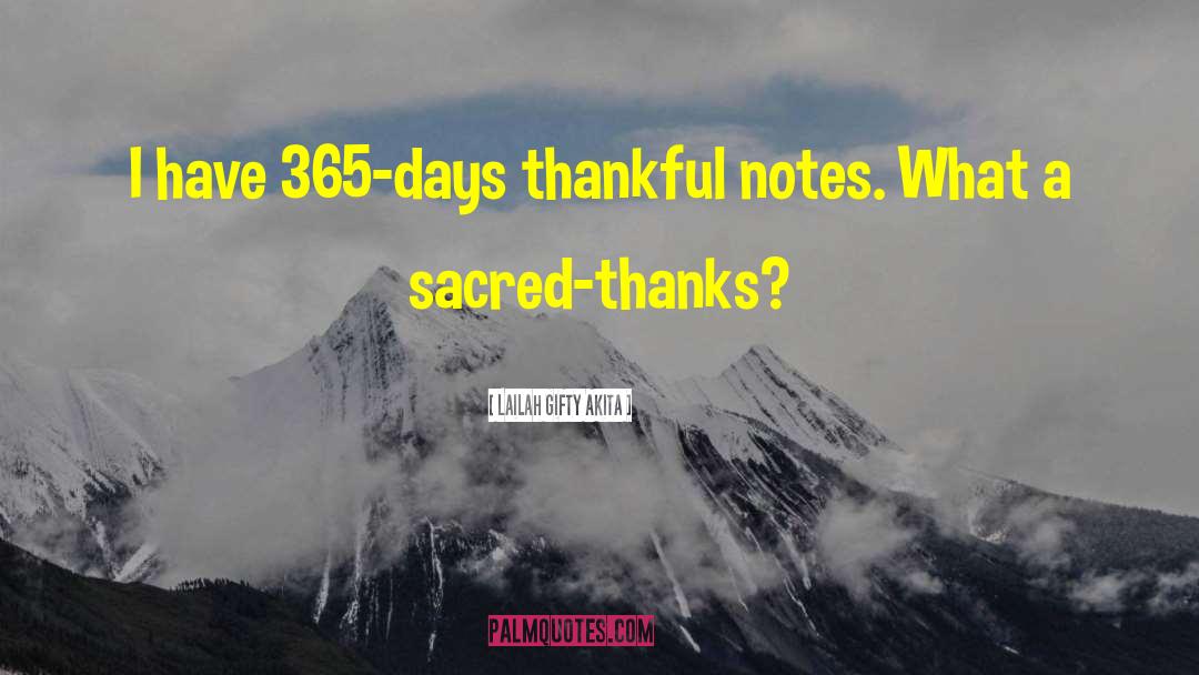 U Thankfulness quotes by Lailah Gifty Akita