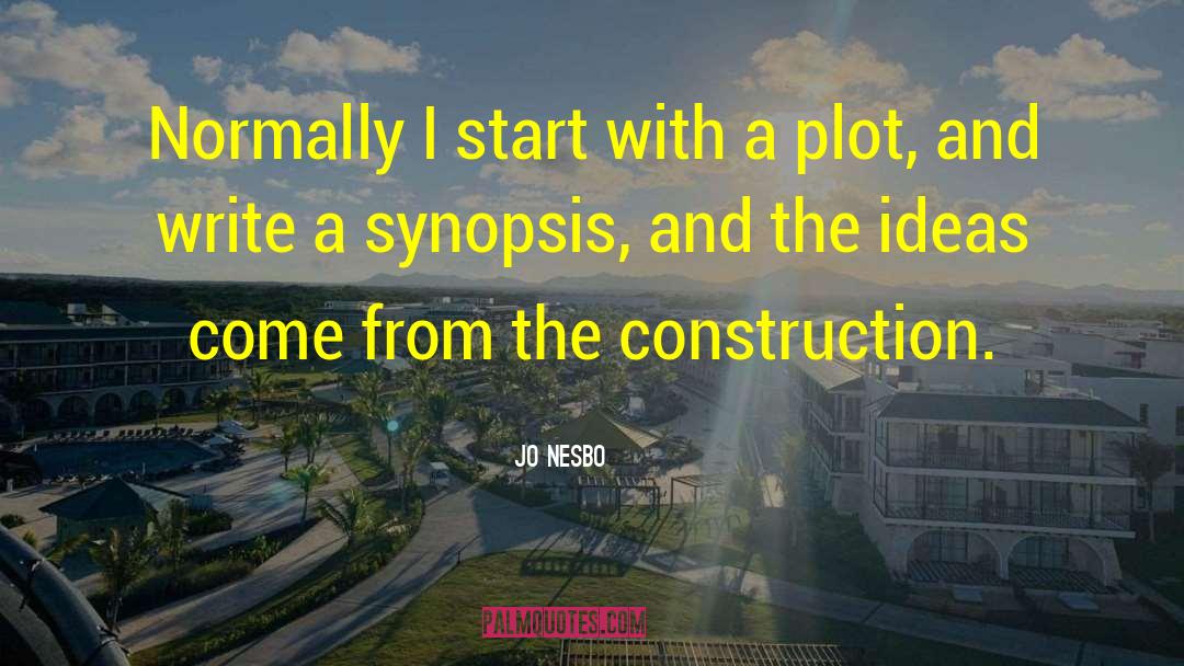 Uberto Construction quotes by Jo Nesbo