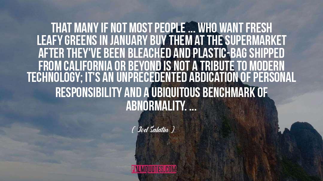 Ubiquitous quotes by Joel Salatin
