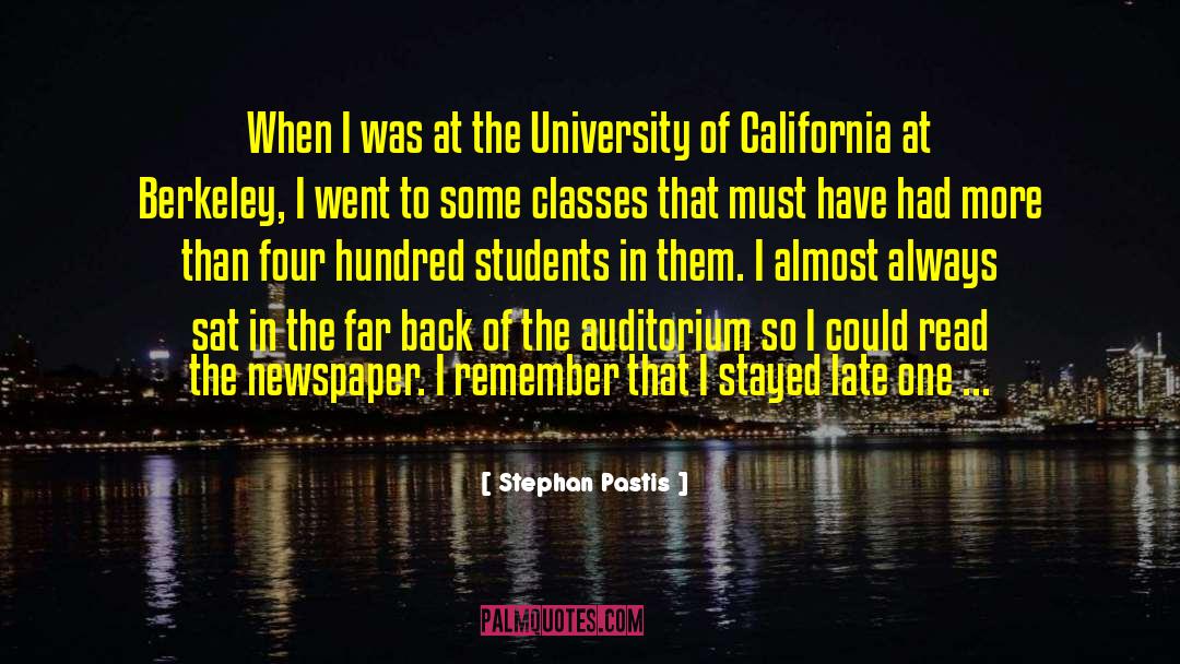 Uc Berkeley quotes by Stephan Pastis