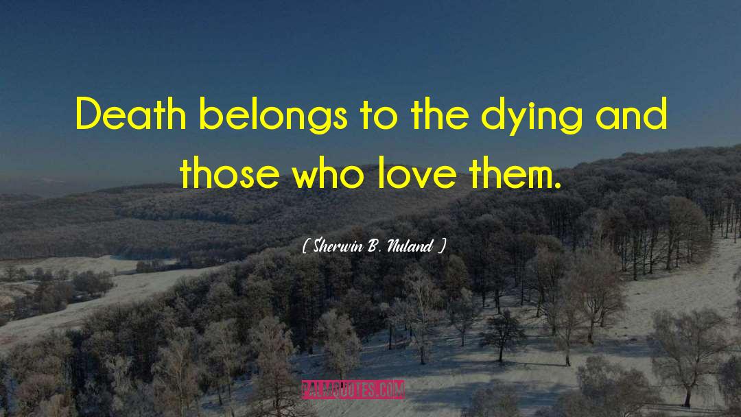 Uchegbu Death quotes by Sherwin B. Nuland