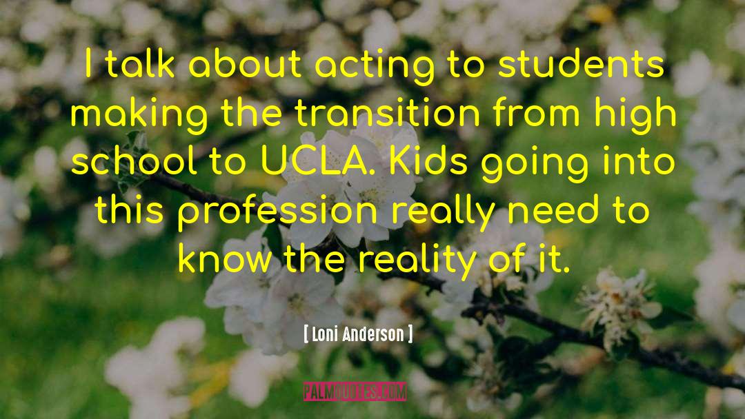 Ucla quotes by Loni Anderson