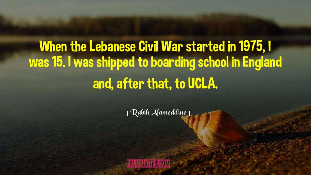 Ucla quotes by Rabih Alameddine