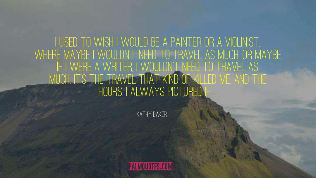 Udeshi Violinist quotes by Kathy Baker