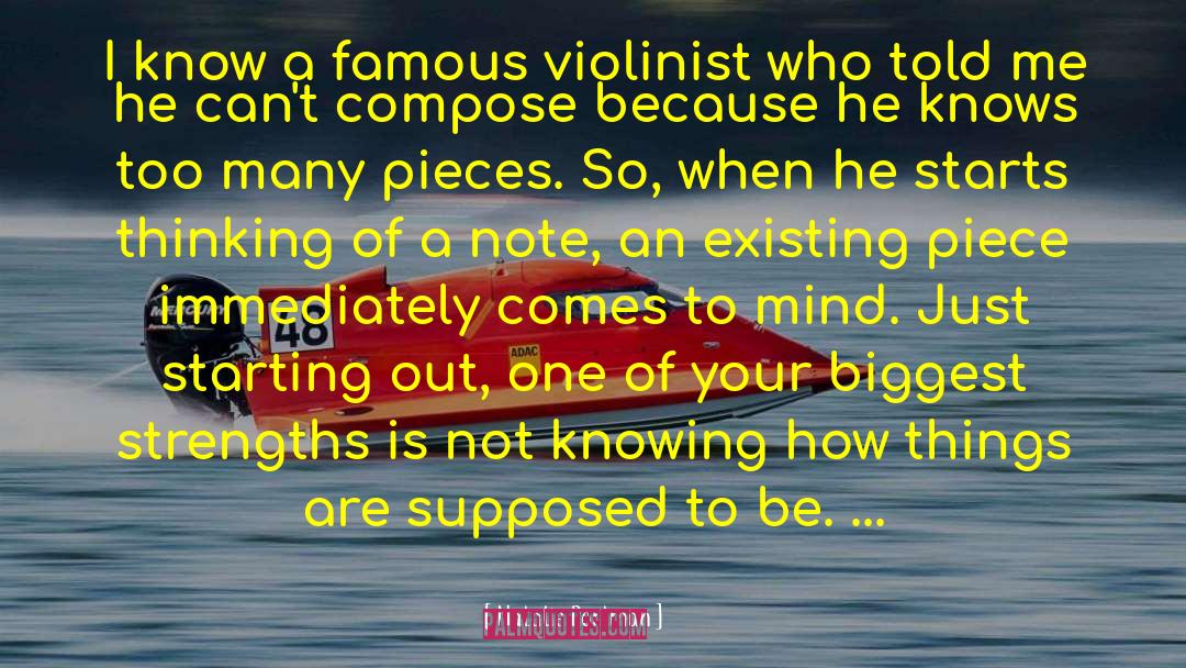 Udeshi Violinist quotes by Natalie Portman